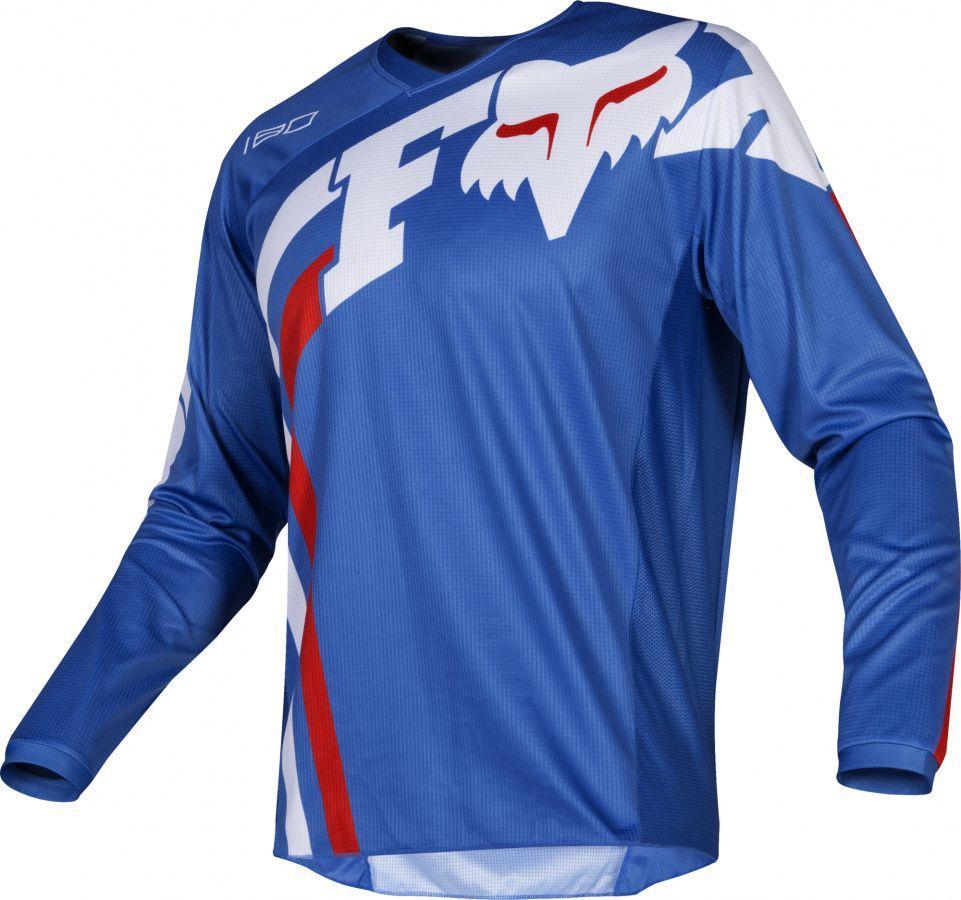 Мотоджерси подростковая Fox 180 Cota Youth Jersey Blue
