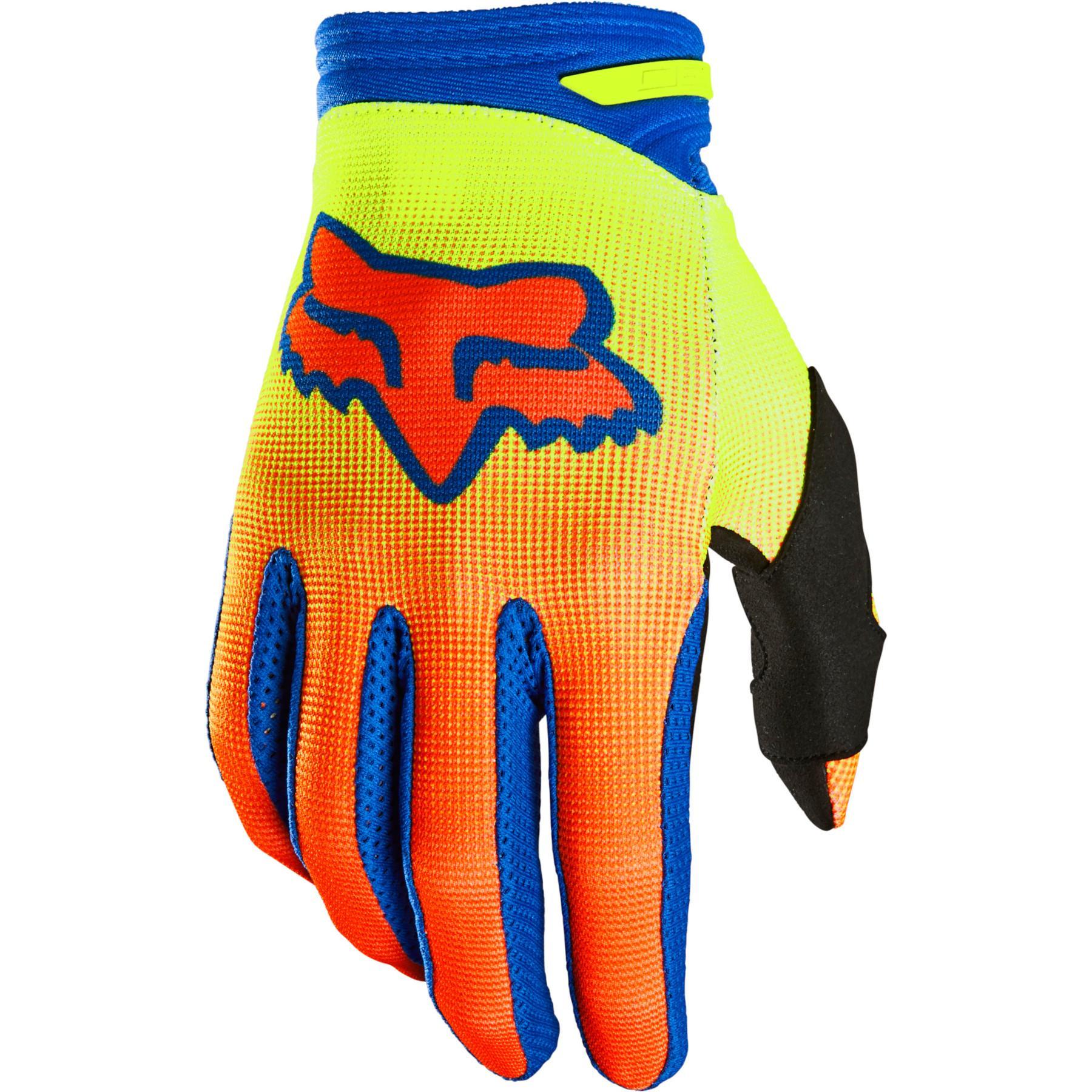 Мотоперчатки подростковые Fox 180 Oktiv Youth Glove Flow Yellow