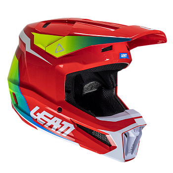 Мотошлем Leatt Moto 2.5 Helmet Red 2025